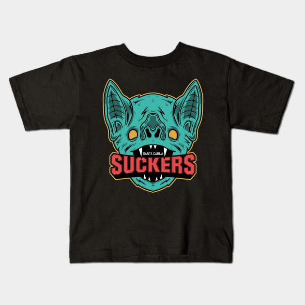 Suckers Kids T-Shirt by FourteenEight